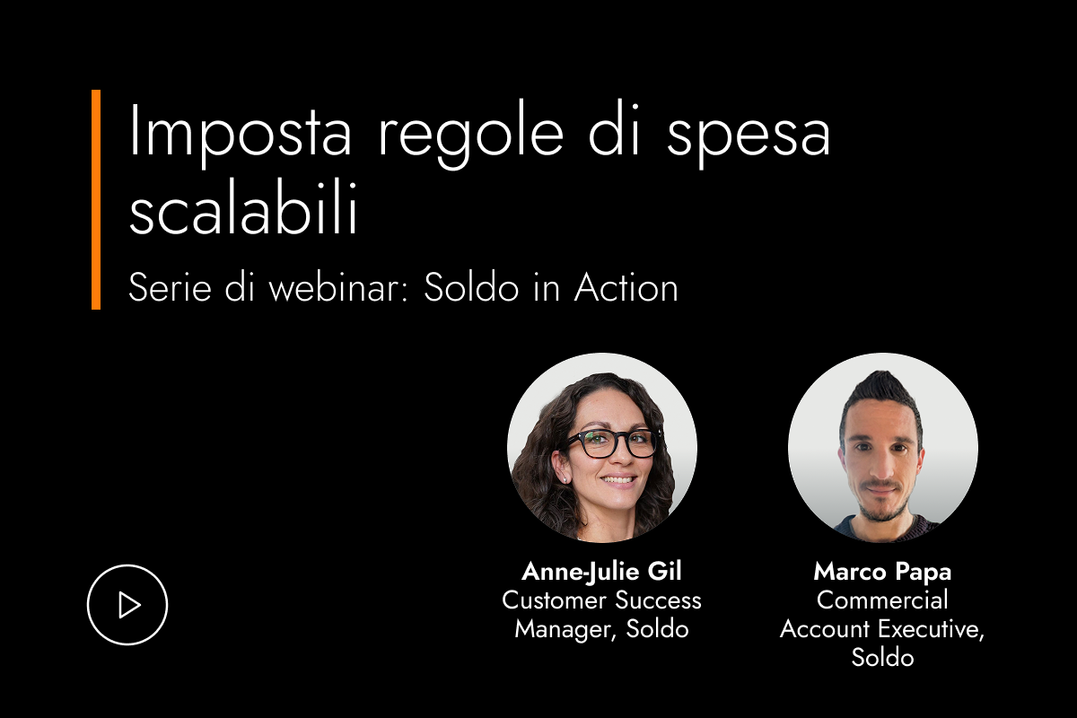 Soldo in Action: imposta regole di spesa scalabili